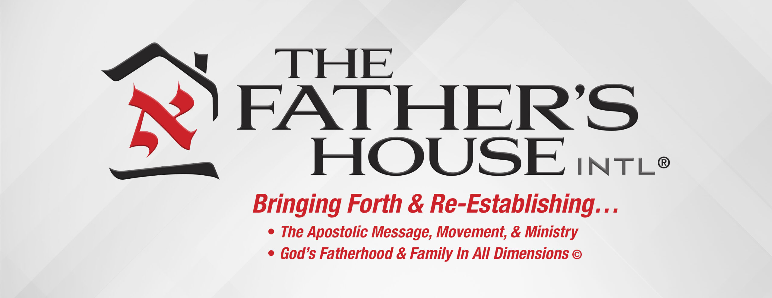 Slider 01 – The Father’s House Logo – Copyright and Registration Marks